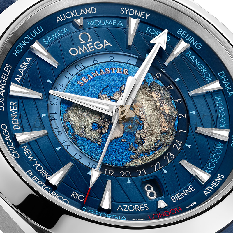 OMEGA SEAMASTERAQUA TERRA 150M 43 MM, STEEL ON RUBBER STRAP 220.12.43.22.03.001